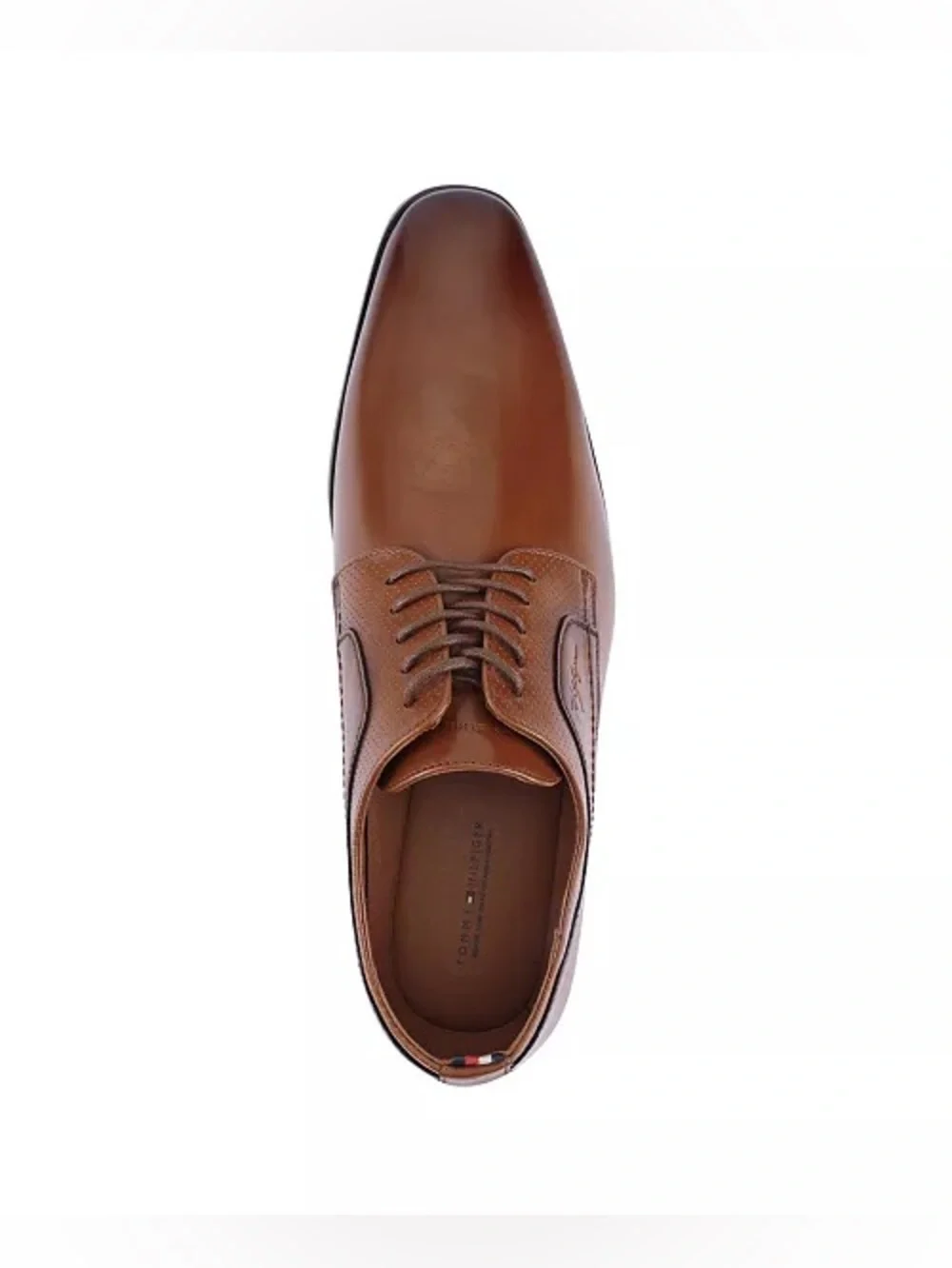 Tommy Hilfiger Men's Classic Leather Oxford Dress Shoes